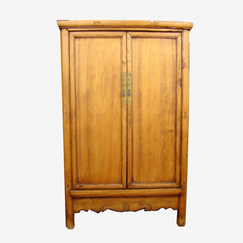 Oriental Chinese Wooden Medium Cabinet