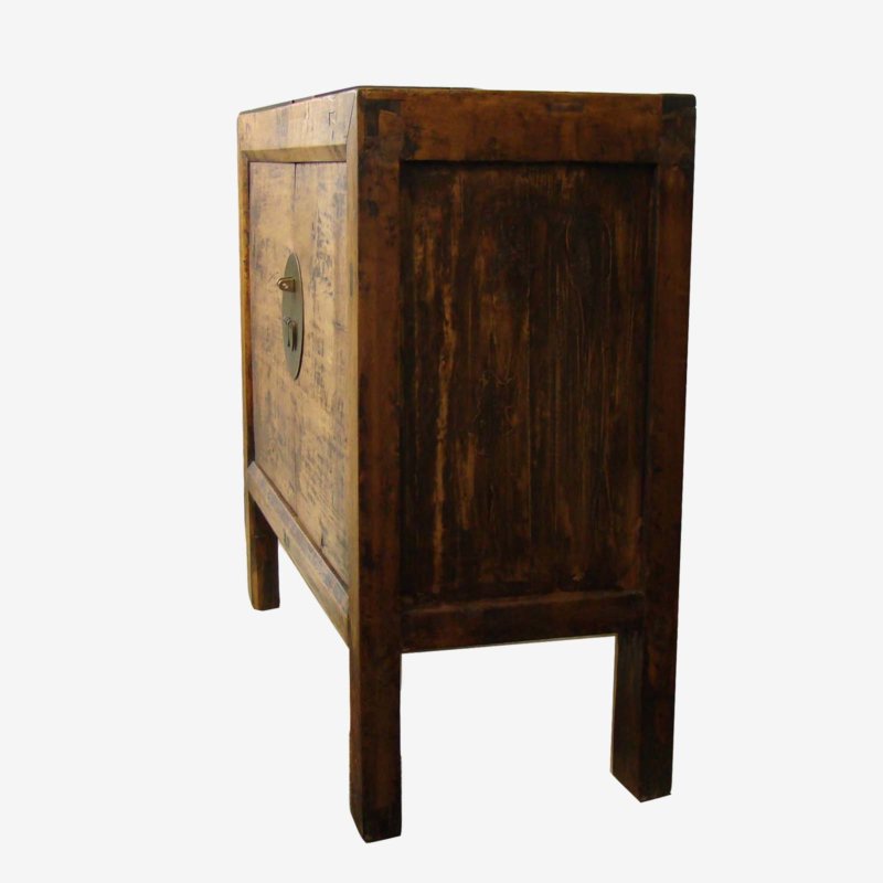 Oriental Chinese Woodentwo Door Sideboard/Cabinet