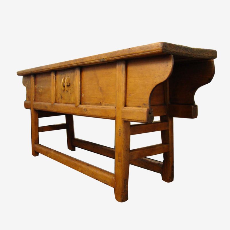 Traditional Chinese Dongbei/Buffet Table In Wood