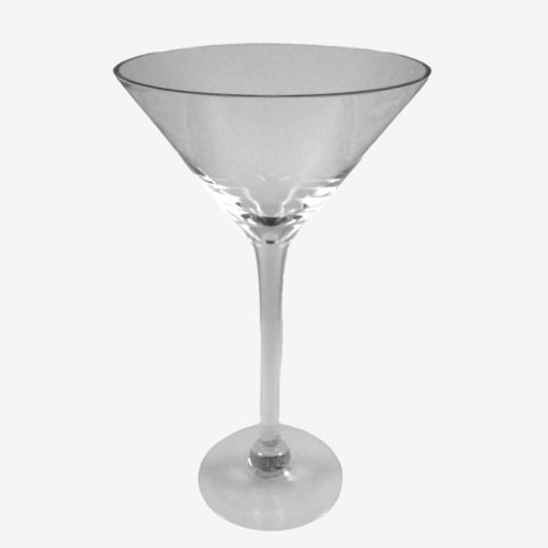 Glass Martini Shape Vase 50X29Cm