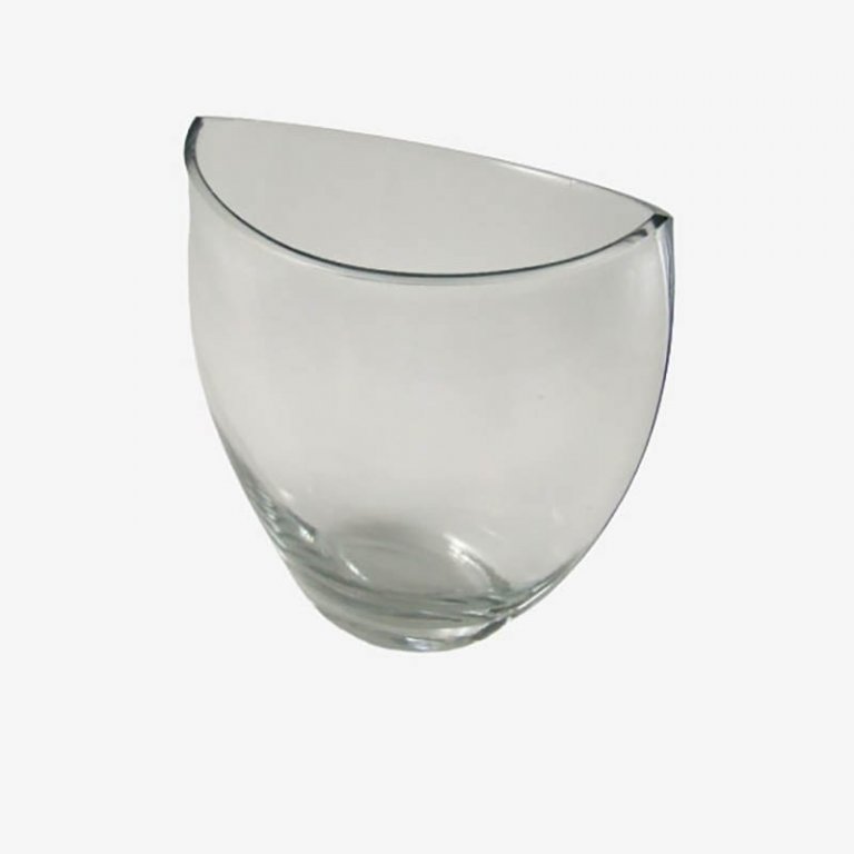 Brisa Salt Oval Vase Medium 20cm 2.2L main image 0