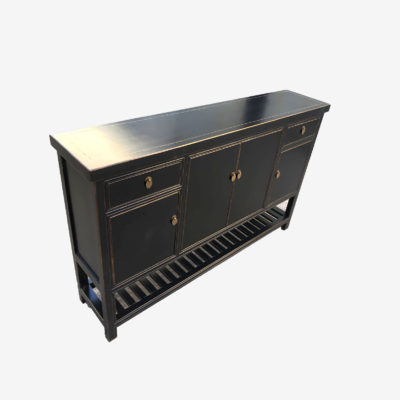 Oriental Sideboard/Buffet four door two drawers