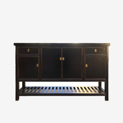 Oriental Sideboard/Buffet four door two drawers