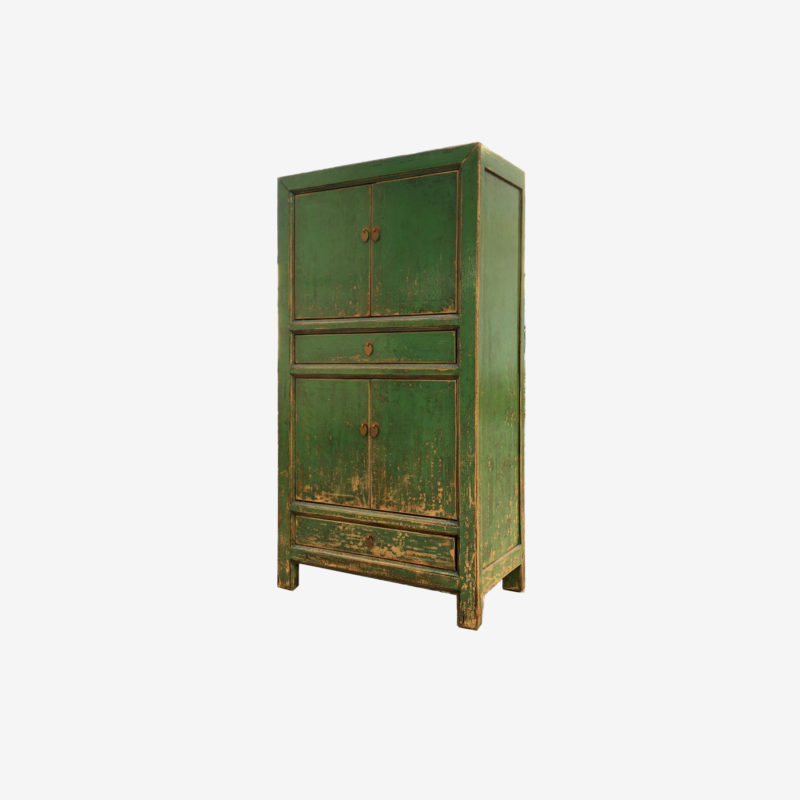 Oriental Cabinet with two drawers four doors