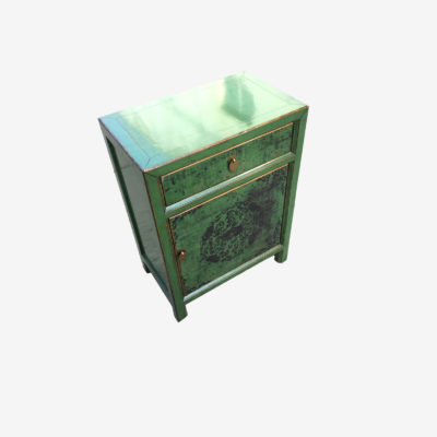 Oriental Bedside with one door one drawer