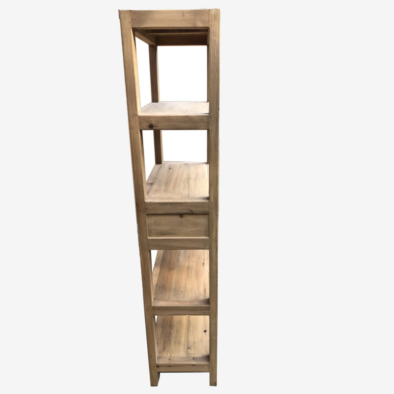 Shelving unit with two drawers